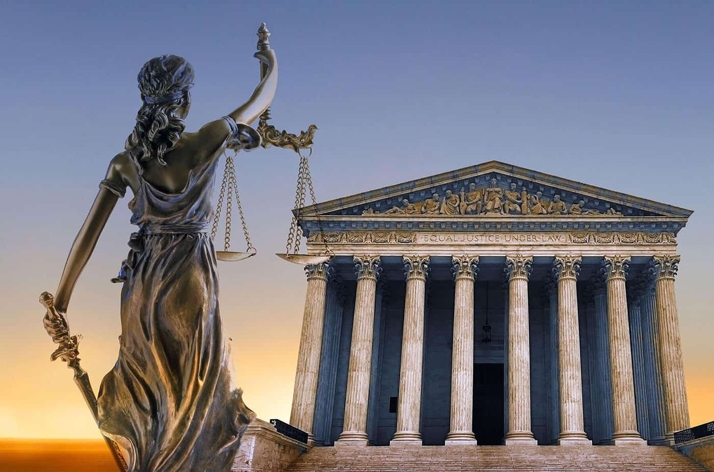 Escalas de la Ley Lady Justice