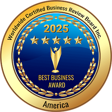 2025 WCBRB Inc. Award Badge America
