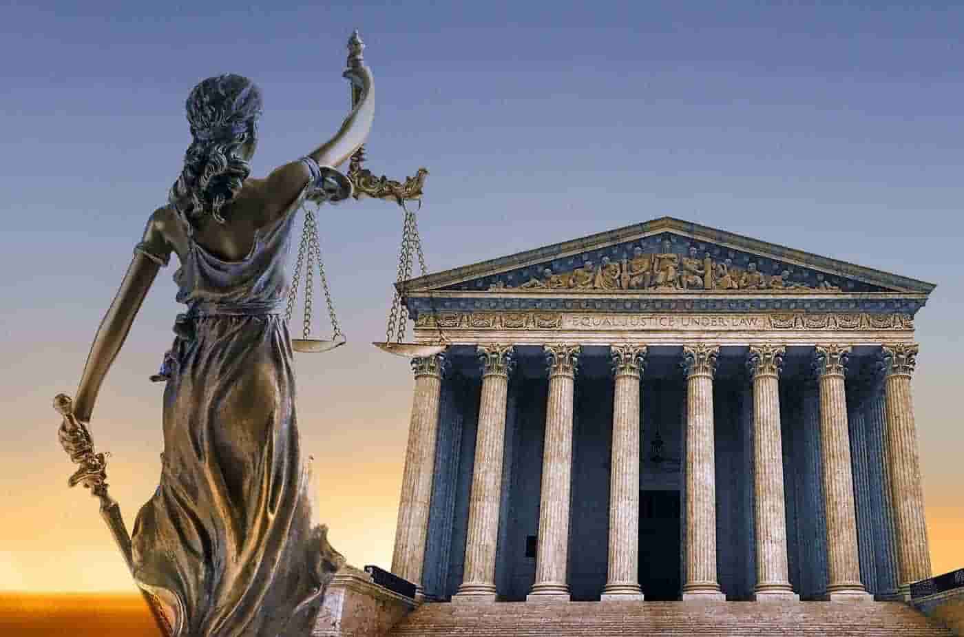 Lady Justice Law Scales