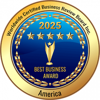 2025 WCBRB Inc. Award Badge America