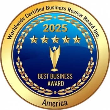2025 WCBRB Inc. Award Badge America